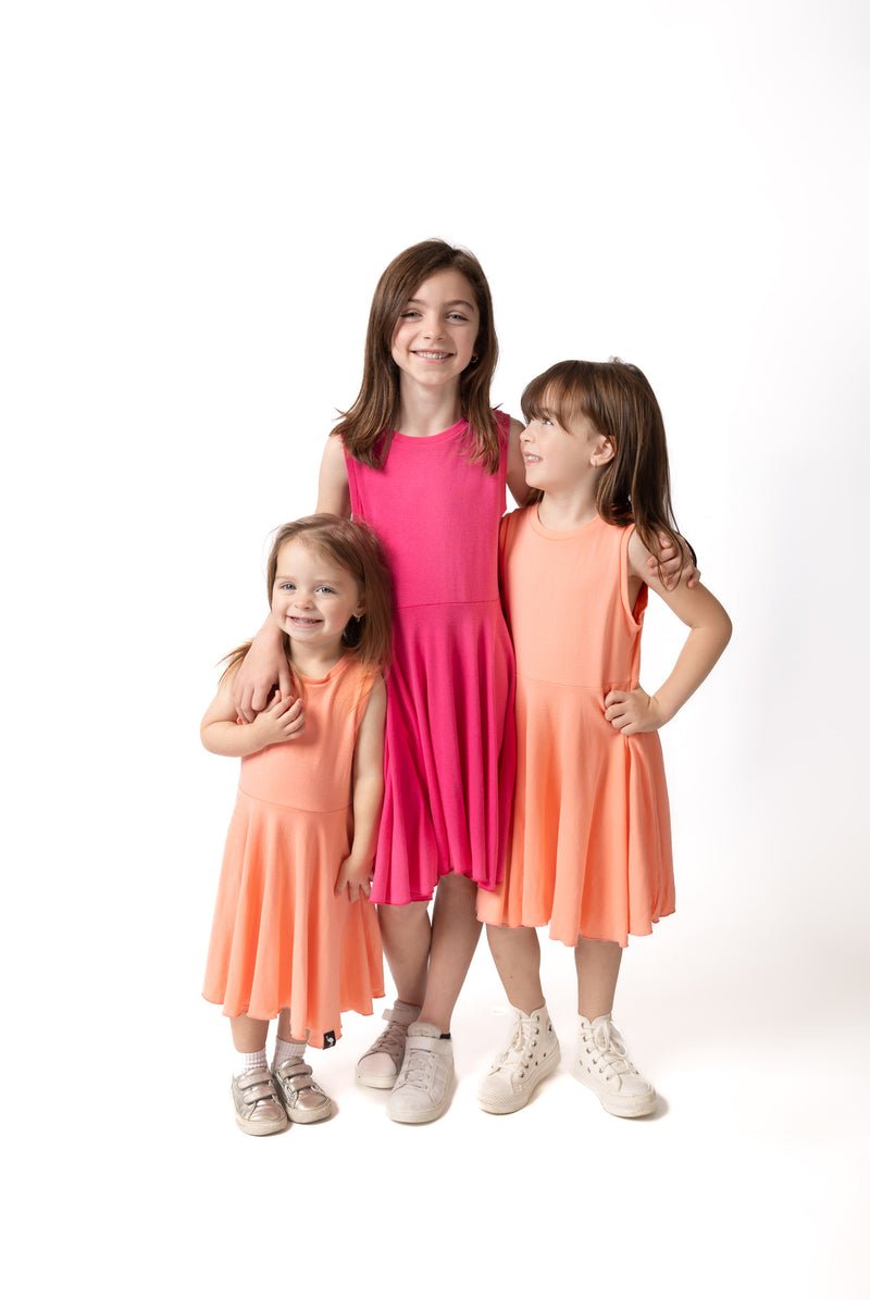 kids cotton tank dress
