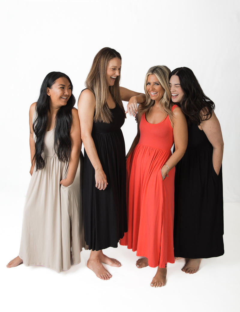 ladies bamboo tank dress