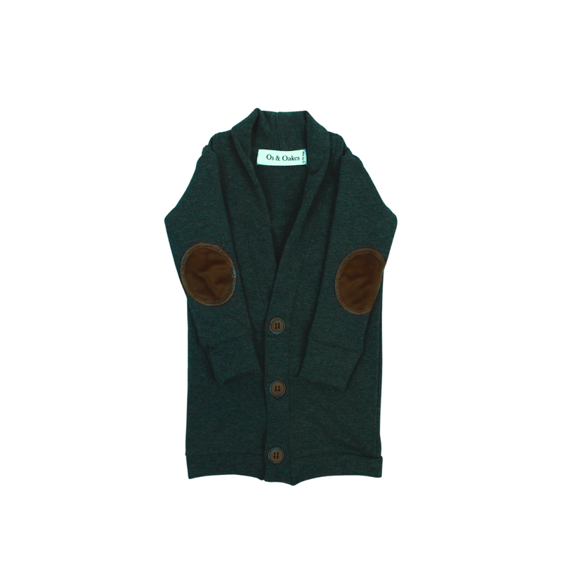 kids bamboo cardi - os & oakes