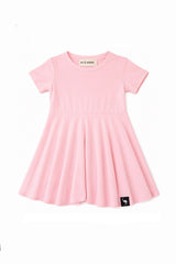 kids bamboo tee dress - os & oakes