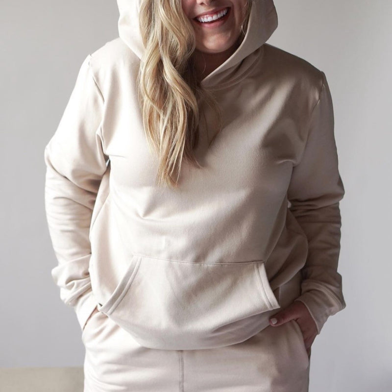 adult bamboo hoodie - os & oakes