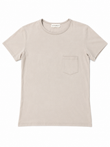 adult bamboo jersey pocket tee