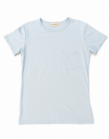 adult bamboo jersey pocket tee