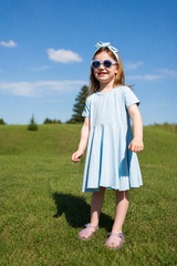 kids bamboo tee dress - os & oakes
