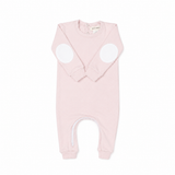 baby bamboo french terry romper - os & oakes