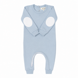 baby bamboo french terry romper - os & oakes