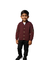 kids bamboo cardi - os & oakes