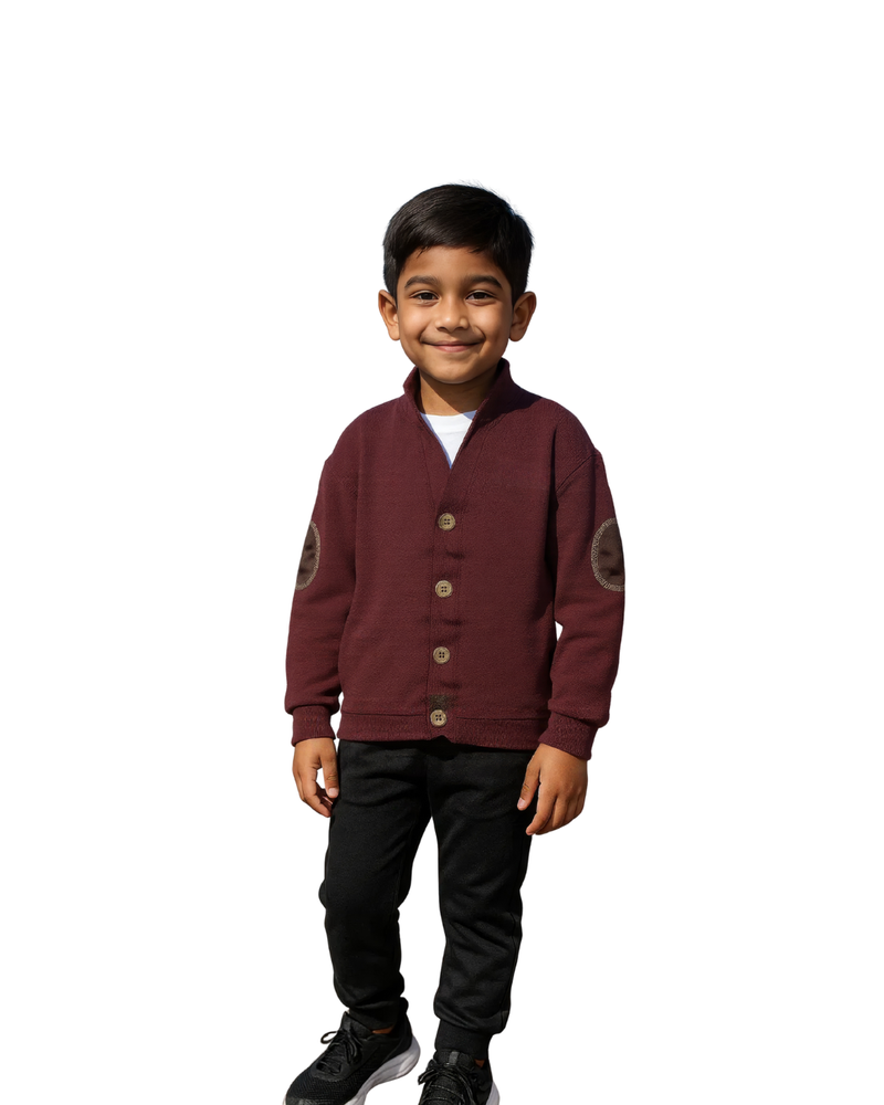 kids bamboo cardi - os & oakes