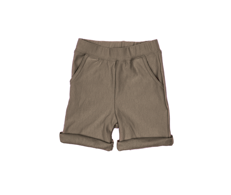 kids bamboo pocket shorts - os & oakes