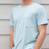 adult bamboo jersey pocket tee