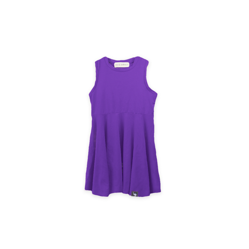 kids cotton tank dress - os & oakes