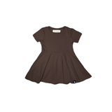 kids bamboo tee dress - os & oakes