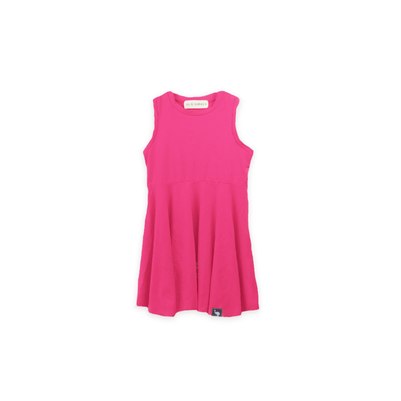 kids cotton tank dress - os & oakes