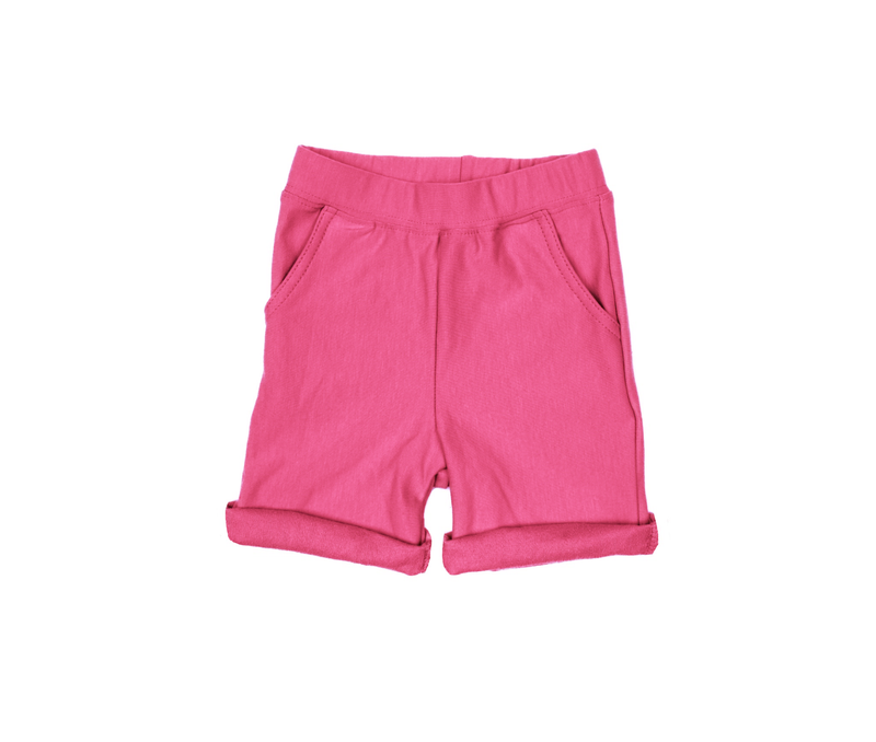 kids bamboo pocket shorts - os & oakes