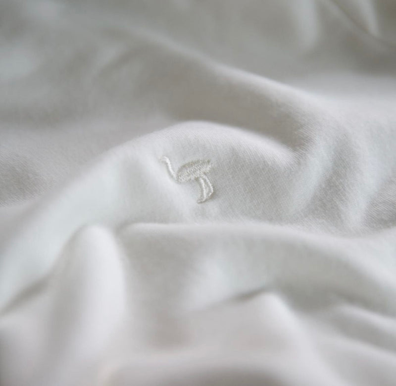 bamboo fleece half-zip (embroidered) - os & oakes