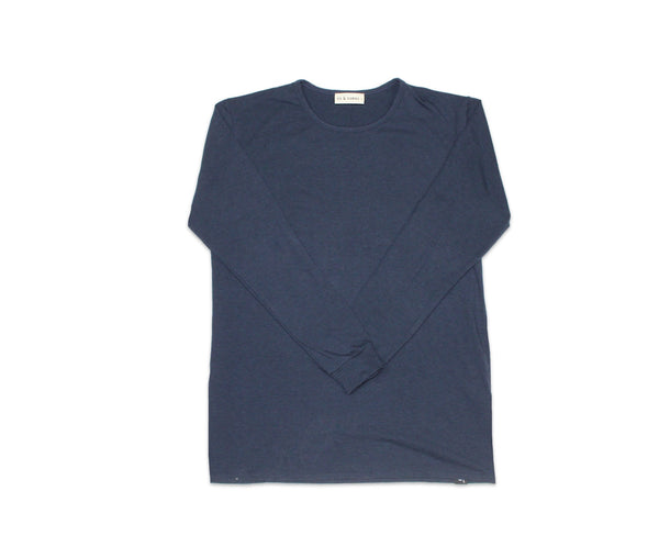 NEW adult bamboo cuffed long sleeve - OS & OAKES.