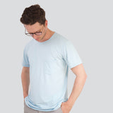 adult bamboo pocket tee - os & oakes