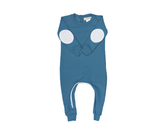 baby bamboo french terry romper - os & oakes
