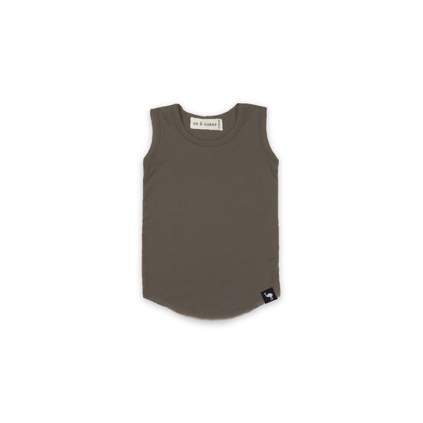kids bamboo tank - os & oakes