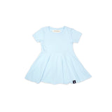 SS kids bamboo tee dress - os & oakes