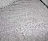 NEW adult bamboo cuffed pocket long sleeve - OS & OAKES.