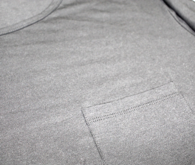 NEW adult bamboo cuffed pocket long sleeve - OS & OAKES.
