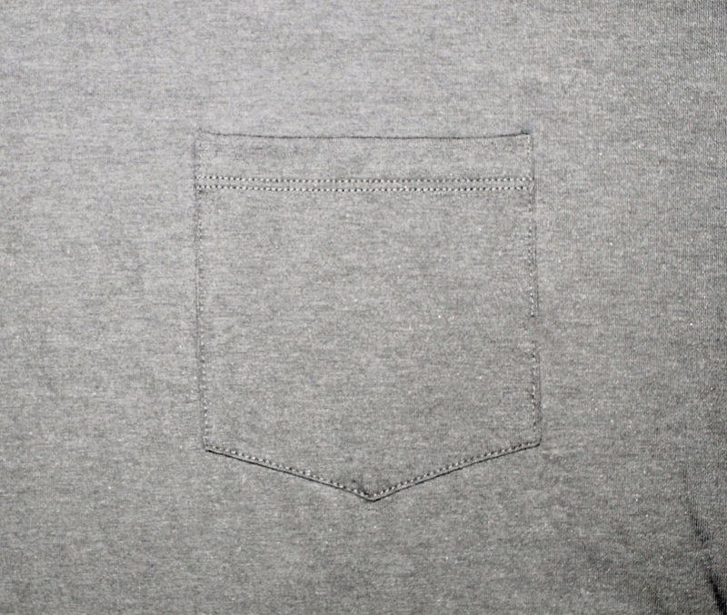 NEW adult bamboo cuffed pocket long sleeve - OS & OAKES.